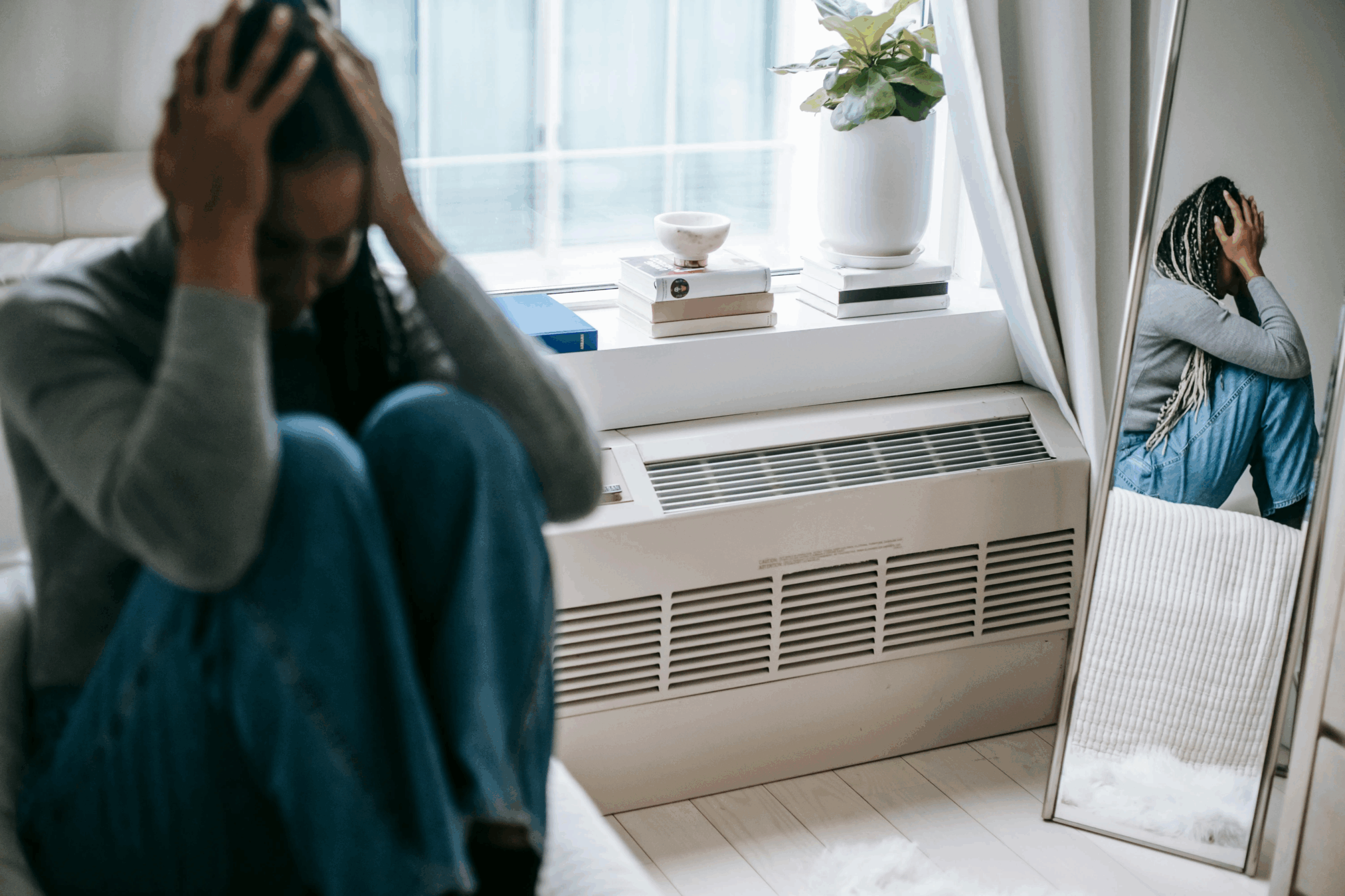 An anxiety disorder can be caused by stressful environments.
