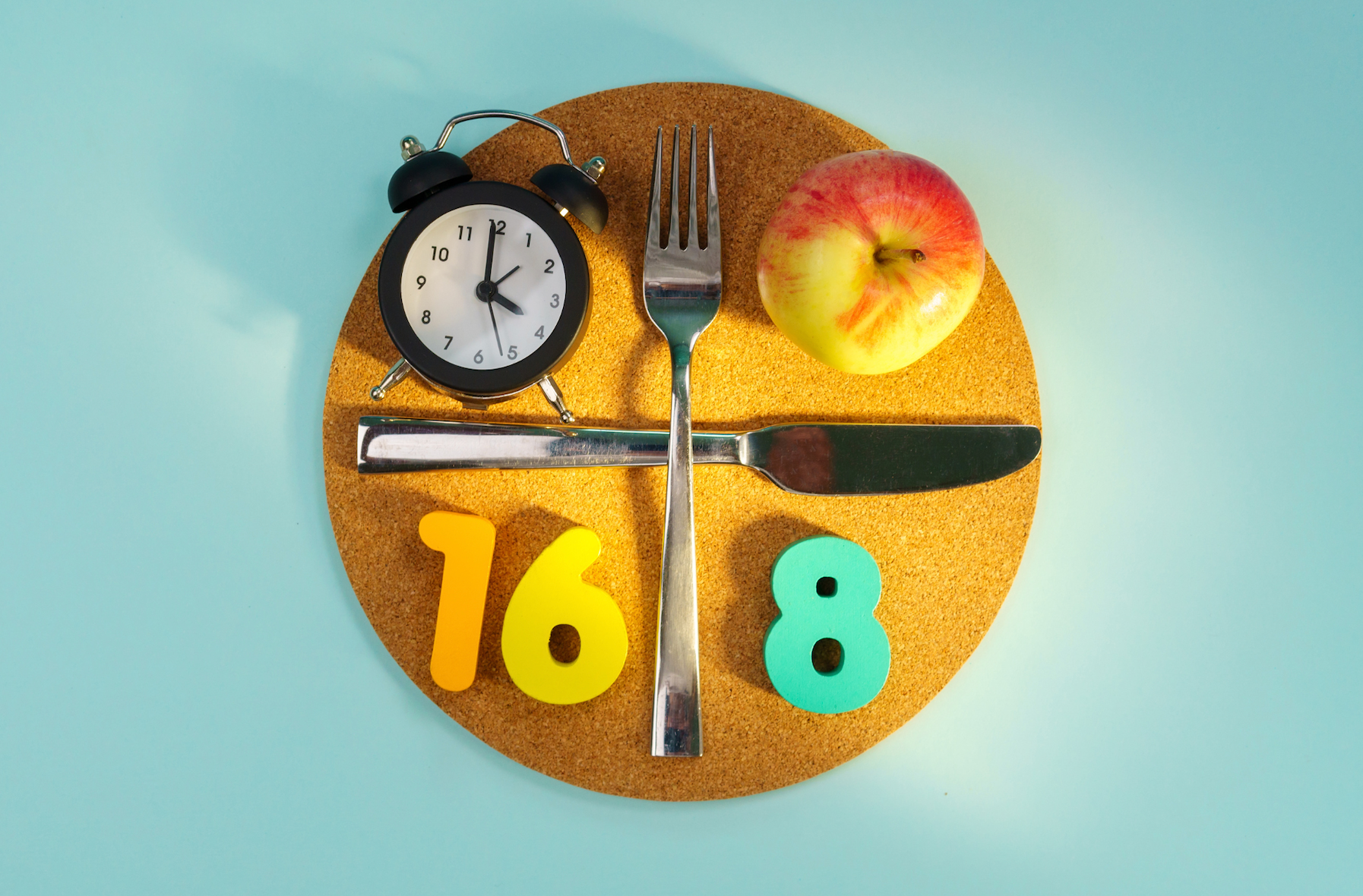 By doing calorie restriction (taking in fewer calories), you send your body into a different mode which aids in health benefits. 