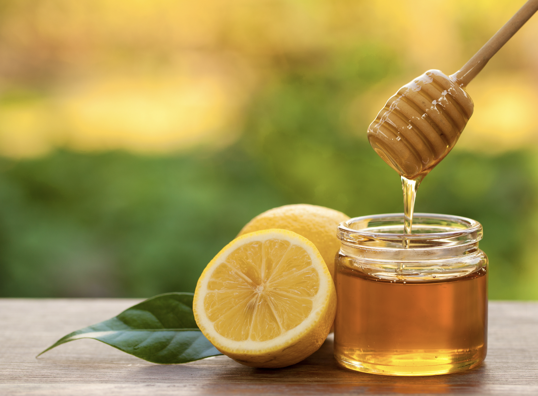 There are so many health benefits of honey as it stops bacterial growth from its antibacterial activity. 